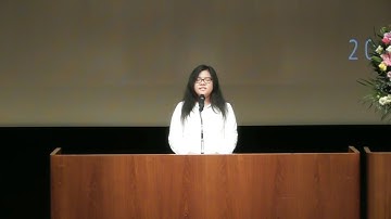 Special Award Winner (Upper intermediate level) - The 27th Akamonkai Speech Contest