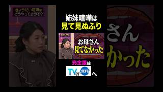 【夫が寝たあとに】姉妹喧嘩は見てみぬふり　#夫が寝たあとに #藤本美貴 #横澤夏子 #アルピー平子 #アルピー酒井...