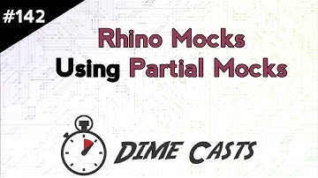 Rhino Mocks: Using Partial Mocks