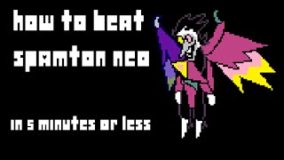 How to beat Spamton Neo (Deltarune Chapter 2)