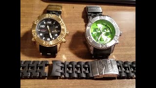 Invicta Sea Spider watch bands,  Gary J
