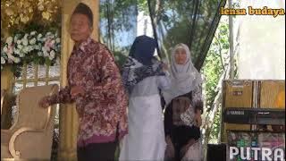 mbah gaul joget di organ tunggal acara pernikahan