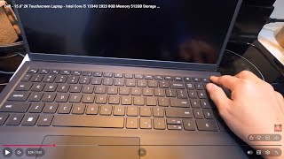 Dell 15.6" 2K Touchscreen Laptop Intel Core i5 1334U 2023 8GB Memory 512GB Storage Carbon Black | 4K screenshot 4