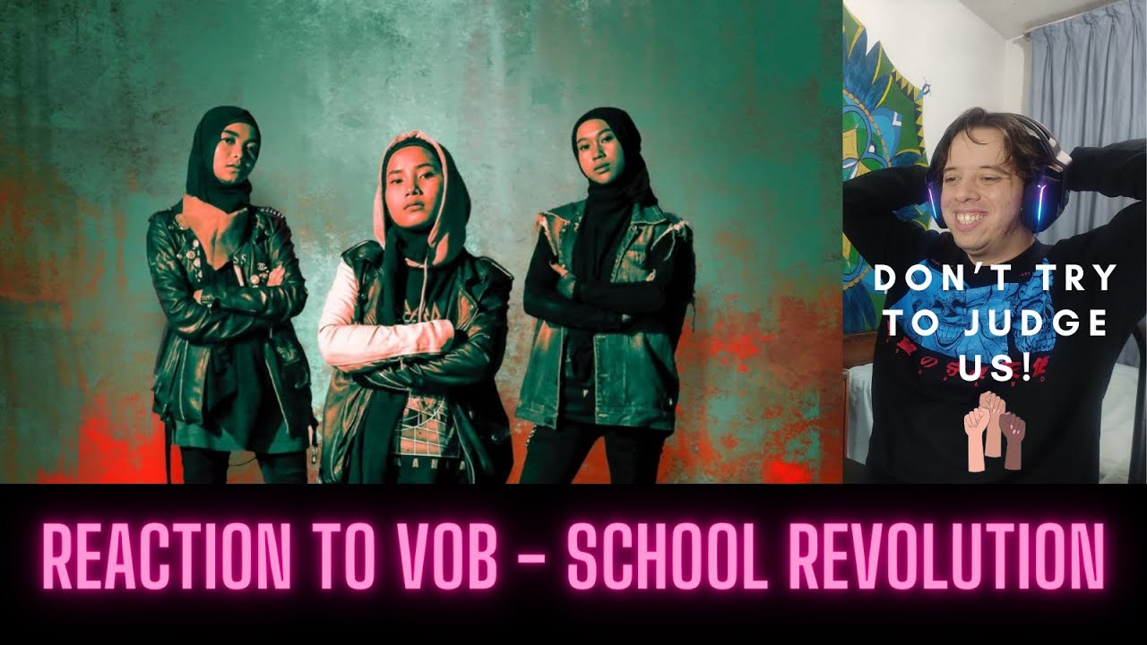 РЕАКЦИЯ/АНАЛИЗ ПЕРВОГО РАЗА! НА VOB - School Revolution