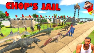 CHOP Caught ALL UNITS in His JAIL in Animal Revolt Battle Simulator with SHINCHAN