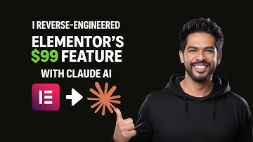 I Recreated Elementor’s $99 Feature for FREE Using Claude AI