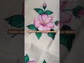 Hand-Painted Pillow Covers 🎨✨ #shorts #fabricpainting #textileart #handmadewithlove