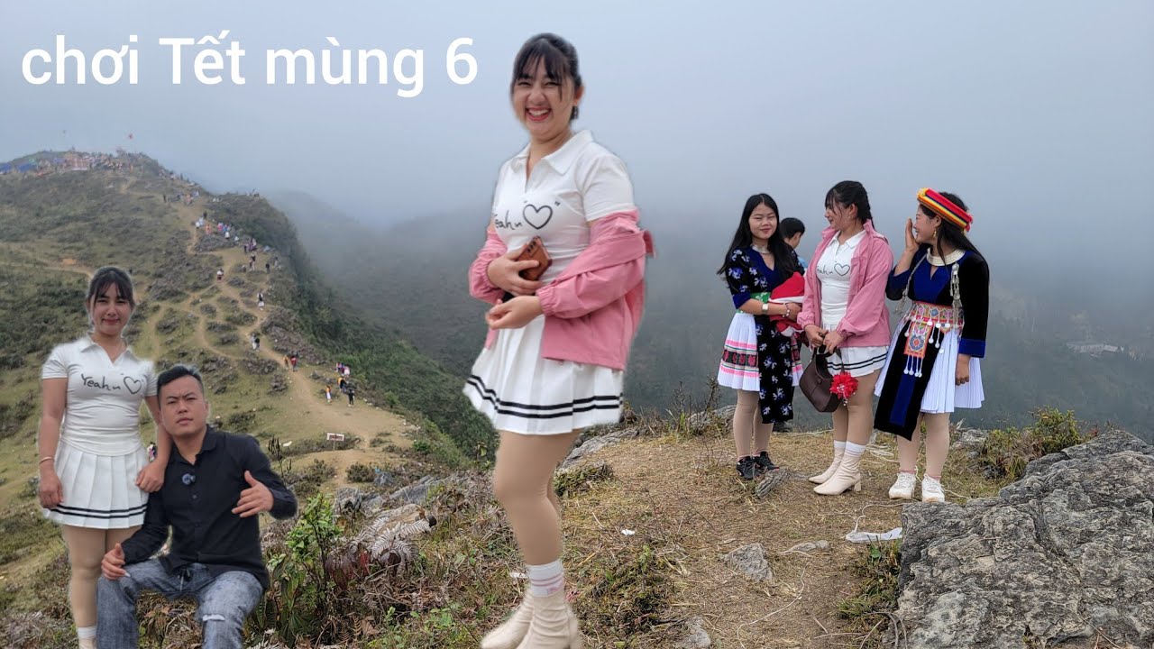 Tết Âm Lịch 6/1/2026 Đông Vui Toàn Gái Xinh Khu Đẹp Views Triệu Đô / A Dờ Hà Giang 