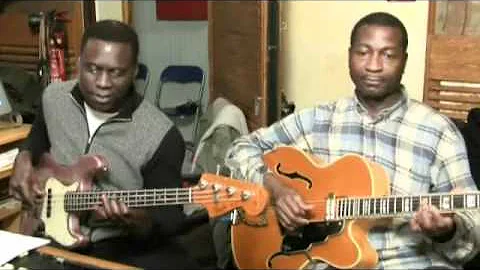 ALADJI TOURE and TOTO GUILLAUME (en  Studio )