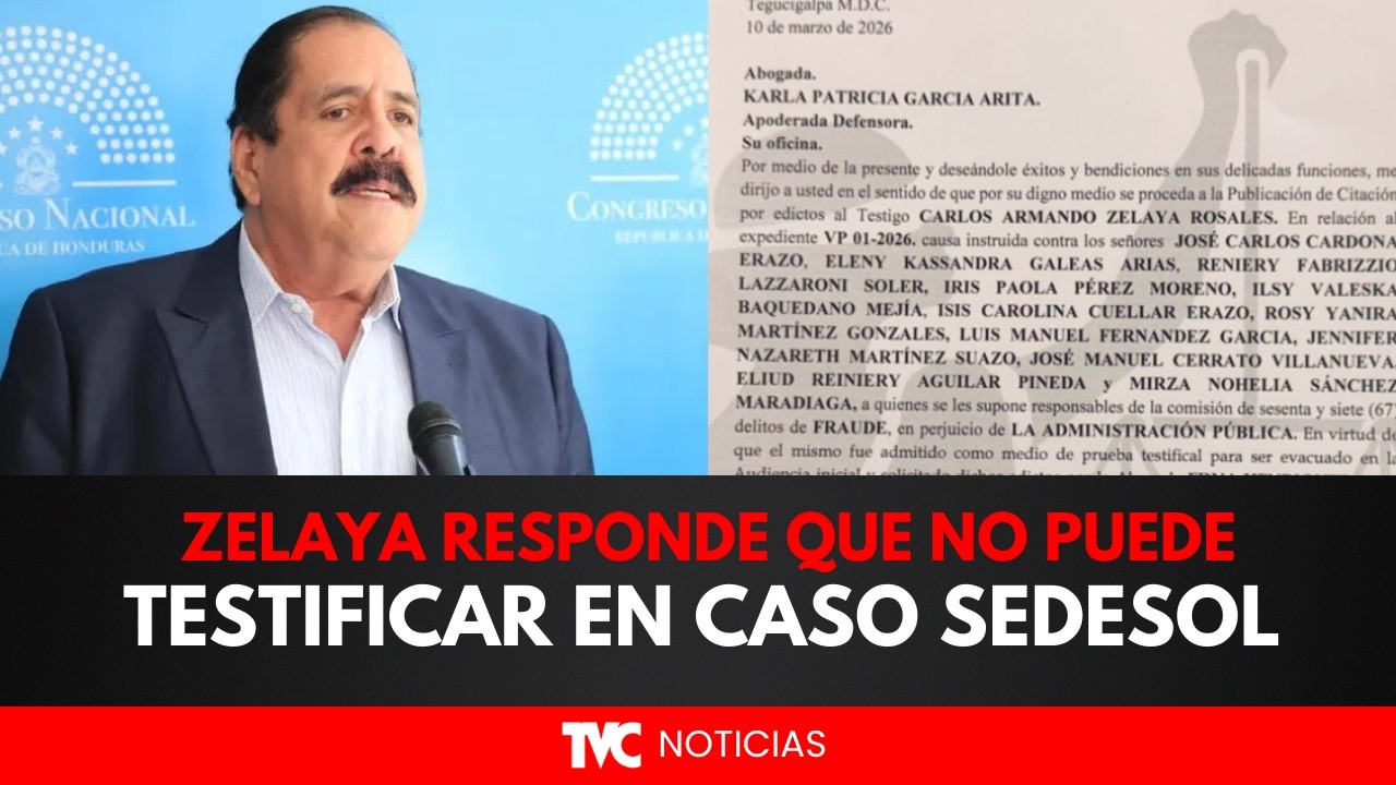 Carlos Zelaya responde que no puede testificar en caso sedesol por estar en trtamiento en México