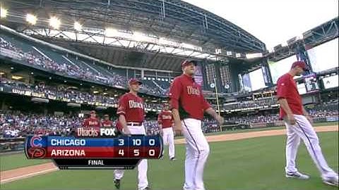 D-backs turn a game-ending DP