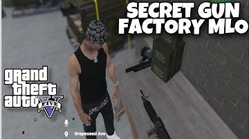 Secret Gun Factory MLO In GTA 5 RP (FiveM) | GTA 5 Custom 24/7 Gas Station