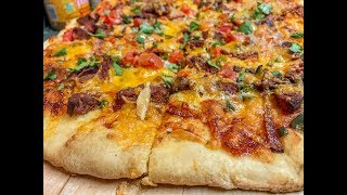 How To Cook Pizza On A Lonestar Grillz Offset Smoker ~ Pizza Recipes ~ Gloves Drawing