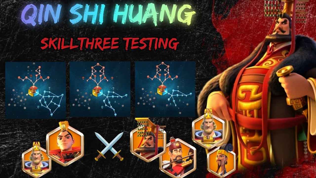 Qsh Rok Rise of Kingdoms ~ QSH Skillthree Testing - YouTube