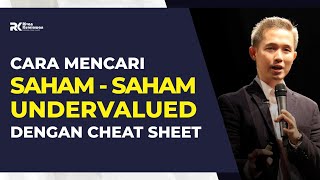 Mencari Saham Undervalued dengan Cheat Sheet