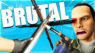 I MAKE BRUTAL WEAPONS! Welding Machine UPDATE! in Hard Bullet VR