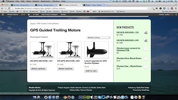 Using Views to show products from a category