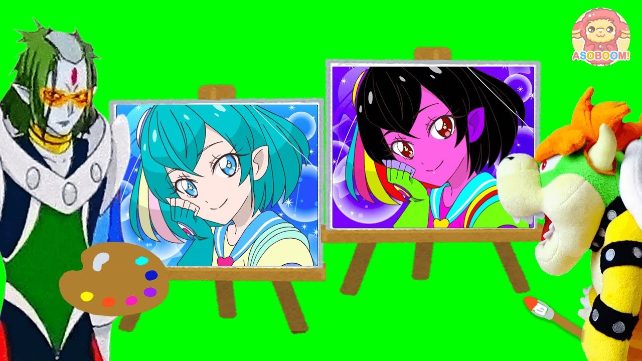 あそんでプリキュア カッパード Vs クッパのぬりえ対決 キュアミルキーを上手にぬれるのはカッパとクッパどっち スタートゥインクルプリキュア Youtube あそんでプリキュア カッパード Vs クッパのぬりえ対決 キュアミルキーを上手にぬれるのはカッパとクッパどっち スタートゥインクルプリキュア Youtube