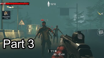 Zombie Hunter D-Day - Gameplay Walkthrough Part 3 (Mobile Android)