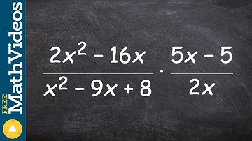 Learn how to multiply two rational expressions and then simplify