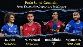 PSG Transfers | Paris Saint Germain Most Expensive Departure in History  | PSG History