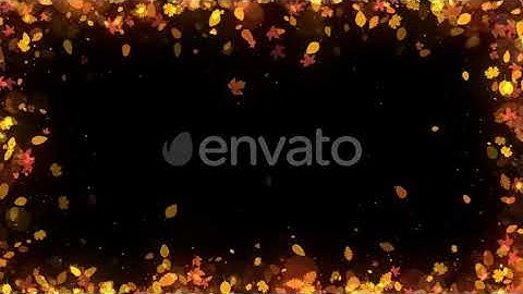 Autumn Leaves Frame | Motion Graphics - Envato elements