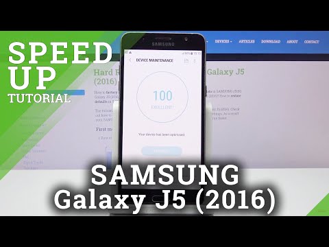 How to Speed Up SAMSUNG GALAXY J5 (2016) - Optimize Device