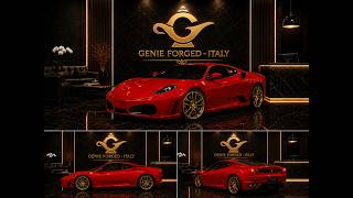 Genie's 19inch F430 SCUDERIA GOLD FORGED WHEELS - CUSTOM MADE FOR FERRARI NEO-CLASSICS