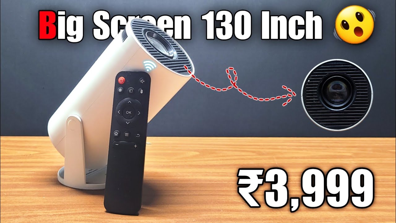 Top 4K projector new version - big screen 130 inch - ultra HD unboxing ...