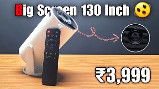 Top 4K projector new version - big screen 130 inch - ultra HD unboxing and review 🫨