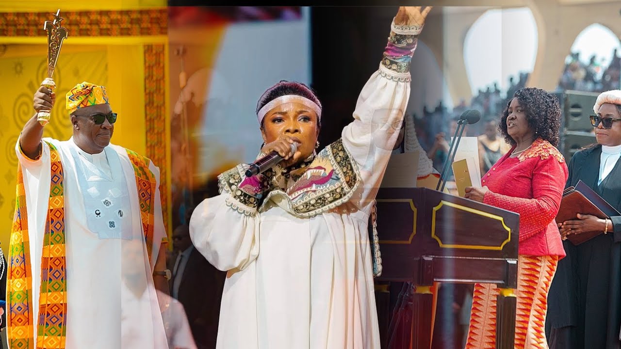 Ohemaa Mercy Prophetic Performance at Victory Concert that got everyone