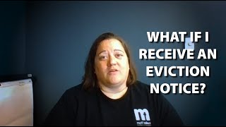 What If I Receive An Eviction Notice