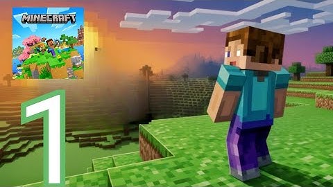 Minecraft PE - Gameplay Walkthrough Part 1 ( iOS , Android )