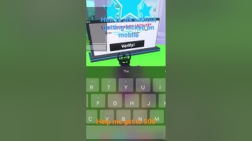 How to afk on mobile without getting kicked #roblox #subscribe #myrestaurant