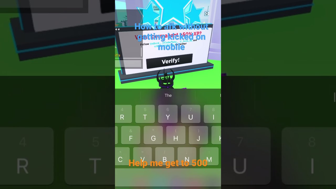 How To Afk On Mobile Without Getting Kicked Roblox Subscribe Myrestaurant