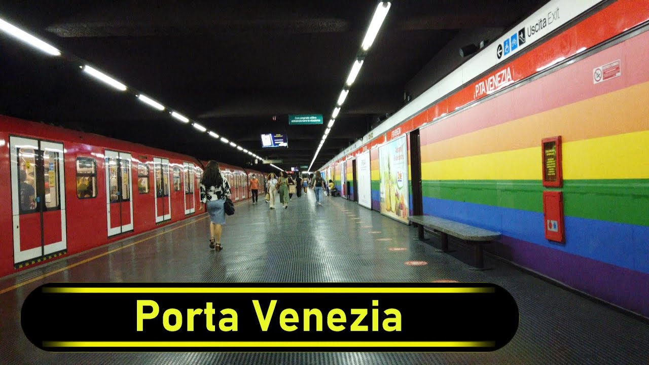 Metro Station Porta Venezia - Milan 🇮🇹 - Walkthrough 🚶