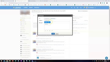 Schoology How-To: Course & Group Message Feature (Linked Classes)