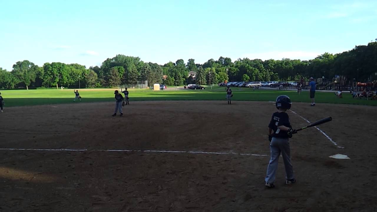 B.J. pitching a shutout inning YouTube