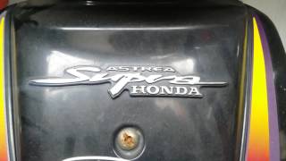 Honda Astrea Supra NF100, the only one in The Netherlands