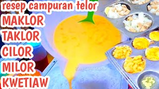 BONGKAR!!RESEP TELOR MAKLOR,CIMIN,MILOR TAKLOR (RESEP Kang Cepi Maklor)