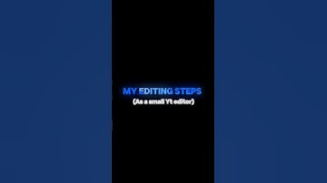 My editing steps!! This took about 2 hours or 1