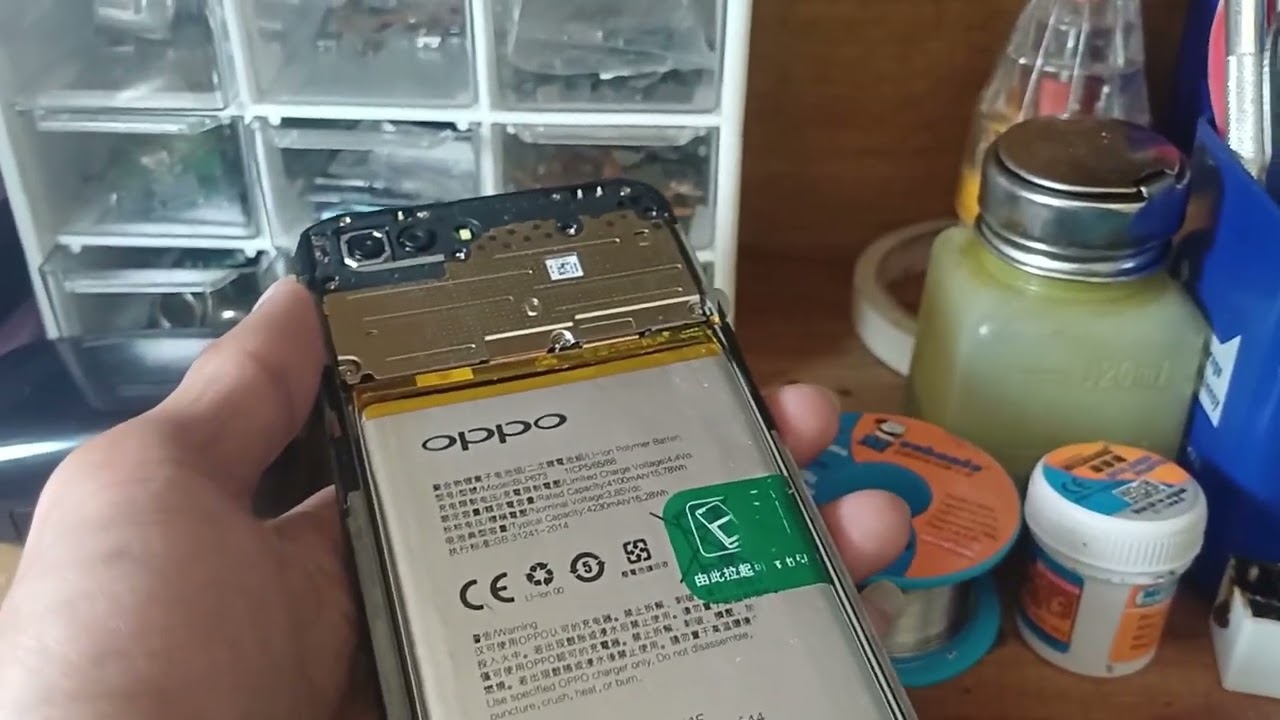 CARA ATASI OPPO A3S MATI HIDUP DI TAMPILAN LOGO