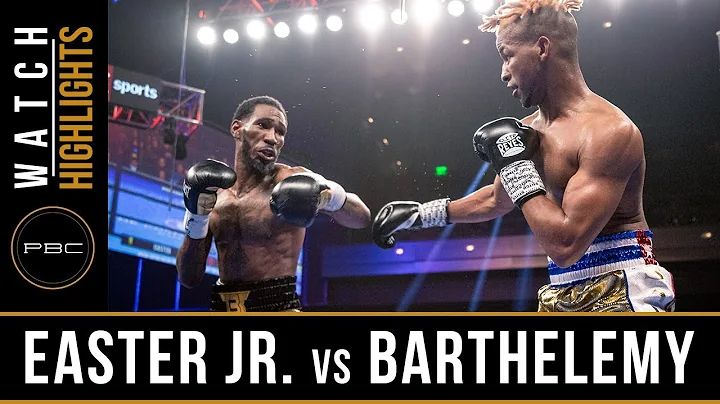 Easter Jr. vs Barthelemy HIGHLIGHTS: April 27, 201...