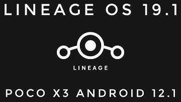 Lineage Os 19.1 Poco X3 NFC Android 12.1