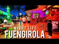 Fuengirola  nightlife bars  restaurants old town april 2024 costa del sol andaluca spain 4k