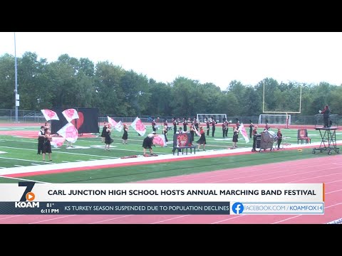 Carl Junction High School hosts annual marching band festival