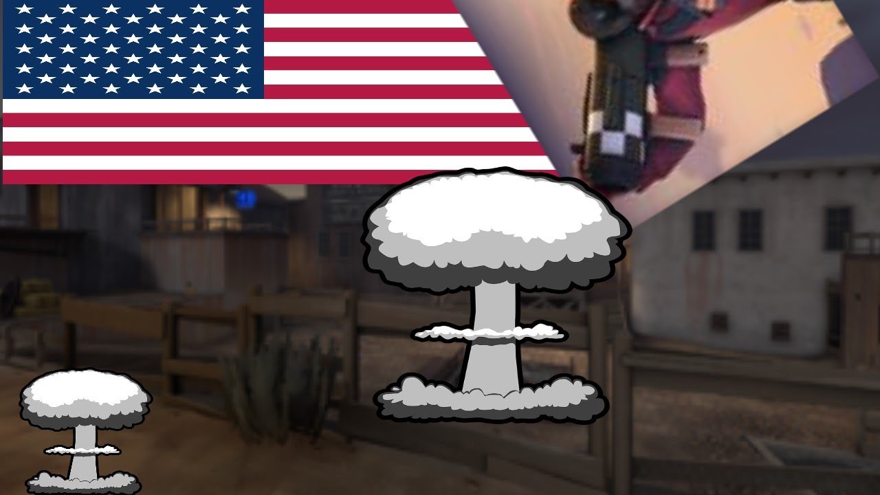 The US sends 800000 airstrikes to ghost town in TF2