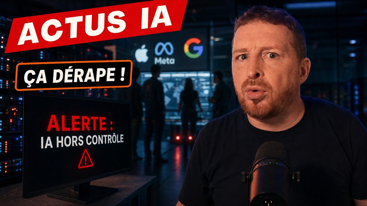 L'IA joue avec nos vies et Apple, Meta et Google deviennent dingues