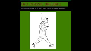Fall Classic Baseball Tutorial 7 of 10