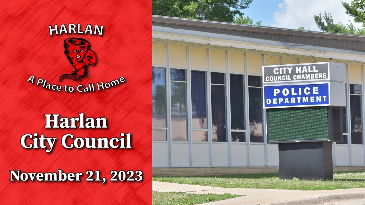 Harlan City Council Meeting - 11/21/23